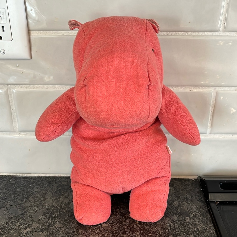 Plush Hippo Toy - Pink Maileg